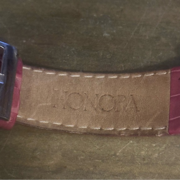 Honora mother of pearl floating pearl watch